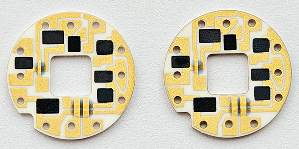 Gold Coated Ceramic Substrates